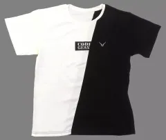 【中古】Tシャツ ロゴ 切替Tシャツ ブラック×ホワイト フリーサイズ 「コードギアス 反逆のルルーシュ in マルイ×elements H PARTY!!」