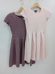 【中古】ポロラルフローレン 子供 キッズワンピース2枚