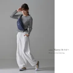 新品未使用/アネログランデ　ボディバッグ(ネイビー)