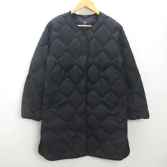 U■ユニクロ/UNIQLO ウルトラライトダウンリラックスコート/211-450455【M】黒/LADIES/N13【中古】■