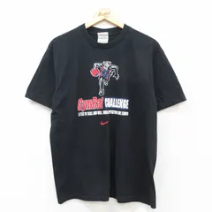 L/古着 ナイキ NIKE 半袖 ビンテージ Tシャツ メンズ 00s バスケットボール GymRat コットン クルーネック 黒 ブラック 25aug22 中古