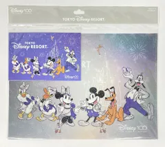 東京ディズニーリゾート ポストカード クリアホルダー DISNEY 100 YEAR of WONDER ミッキー&フレンズ