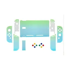 eXtremeRate Switchに対応用DIY交換ケース (グラデーショングリー グラデーション系)