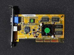 MSI MS-8808 NVIDIA RIVA TNT2 M64 32MB VGA AGP 빈티지 레트로 그래픽 카드