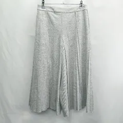 ◇ ⊇ COMME CA コムサ ワイドパンツ サイズ9 グレー レディース E  【1502060037884】