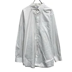 Brooks brothers 長袖 無地シャツ XL~ ホワイト ビッグサイズ ボタンダウン ブルックスブラザーズ ポケット 古着卸 アメリカ仕入 a702-5584