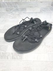 ◇ Teva テバ コードストラップ サンダル サイズ24.5㎝相当 ブラック レディース P 【1408200049130】