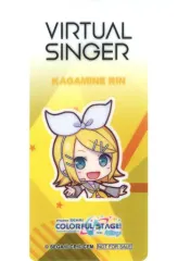 【中古】雑貨 鏡音リン クリアしおり 「プロジェクトセカイ カラフルステージ! feat. 初音ミク サマーフェア in アニメイト」 対象商品購入特典