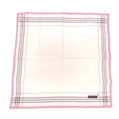 BURBERRY LONDON バーバリーロンドン ハンカチ  コットン100％ 日本製 チェック柄    ピンク レディース / 240001149223