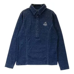 サイズ：L CALLAWAY キャロウェイ  長袖ポロシャツ  ネイビー系 [240101526667] ゴルフウェア レディース ストスト