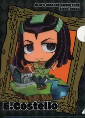 【中古】クリアファイル エルメェス・コステロ(ミニキャラ) A5クリアファイル 「ジョジョの奇妙な冒険 JOJO WORLD2」 WEBミニゲーム A5クリアファイル賞