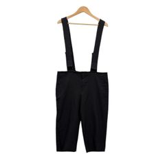 COMME des GARÇONS サスペンダー付き黒パンツ - メルカリ