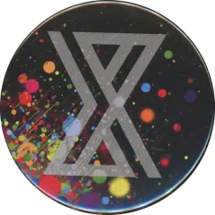 【中古】バッジ・ピンズ XYZロゴ/マーブル 缶バッジ 「XYZ TOUR 2019 -SUMMER-」 缶バッジくじ景品
