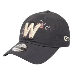 ニューエラ キャップ NEW ERA 9TWENTY ワシントン・ナショナルズ シティコネクト メンズ レディース 帽子 MLB ロゴ ローキャップ ブランド 男女兼用 おしゃれ グレー