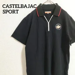 カステルバジャック CASTELBAJAC SPORT スポーツ ゴルフ スキッパーポロシャツ くまワッペン