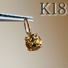 K18 天然石スフェーン oval ペンダントトップ 希少宝石 K18 天然石スフェーン oval ペンダントトップ 希少宝石 - メルカリ