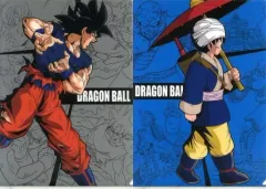 【中古】クリアファイル 孫悟空(傘)＆孫悟空(道着破れ) 描き下ろしクリアA4ファイル～孫悟空ヒストリー～(2枚セット) 「一番くじ ドラゴンボール 超戦士バトル列伝Z」 K賞