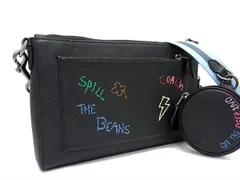 ■新品■未使用■ COACH コーチ C8291 レザー クロスボディ ショルダーバッグ レディース ブラック系 AS6328