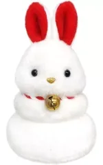 【中古】ぬいぐるみ うさもっち(白/2023年) ぬいぐるみ 「干支ぬいぐるみ」のサムネイル