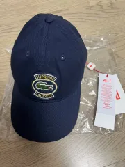 最終値下げ　希少　ラコステ　シュプリーム　コラボキャップ 未使用に近い✨Supreme×LACOSTE シュプリーム ラコステ キャップ