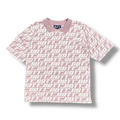 参考上代19800円 未使用品 BoTT 24SS SOUND LOGO S/S POLO  サウンドロゴ 半袖ポロシャツ カットソー ボット 241BoTT07 ピンク