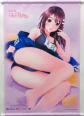 【中古】タペストリー 新見遙佳(スク水) 描き下ろしA2タペストリー 「PS Vitaソフト エビコレ フォトカノ Kiss」 ソフマップオリジナル特典