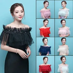 ブラック ホワイワインレッド ボレロ 結婚式 ショール ウェディングボレロ ケープ 肩掛け パーティー フォーマル レディースファッション 13色入荷 新作 お呼ばれ 発表会 結婚式ボレロ 披露宴 二次会xzzhang125