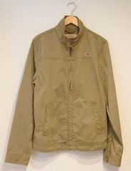 Hollister ホリスター ジャケット 上着 アウター スタンドカラー ジャンパー Lサイズ カーキ メンズ 20210115 fkdyu m 0109