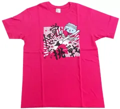 【中古】Tシャツ(女性アイドル) Silent Siren Tシャツ(あいにゃんデザイン) ピンク Sサイズ 「Silent Siren 2015年末スペシャルライブ 覚悟と挑戦」