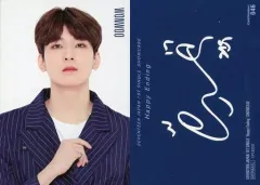 【中古】コレクションカード(男性) 046[ノーマルカード]：SEVENTEEN/WONWOO(ウォヌ)/ノーマルカード/「SEVENTEEN JAPAN 1ST SINGLE ‘Happy Ending’ SHOWCASE」トレーディングカード