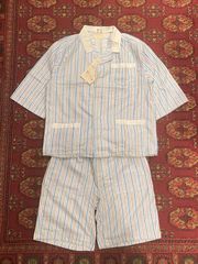 60‘s〜70‘s　EURO　ポーランド　スリーピングシャツ　スリーピングスーツ　セットアップ