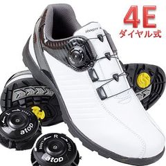4E 広田ゴルフ ロジャーキング スパイクレス ゴルフシューズ ダイヤル タイプ RK-08