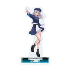 ネオン 駅員風衣装 アクリルスタンド 勝利の女神:NIKKE 03 ネオン 駅員風衣装Ver. (描き起こしイラスト)
