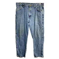 RUSTLER デニムパンツ W38 ラスラー ビッグサイズ ブルー コットン メキシコ製 古着卸 アメリカ仕入 2502-874
