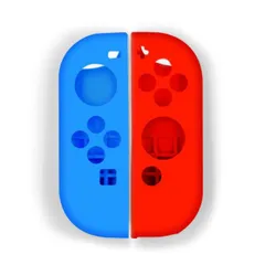 スイッチ Joy-Con シリコンカバー (L)/(R) 【dco-148-blrd】左右 保護 ケース グリップ 滑り止め  ジョイコン シリコン カバー