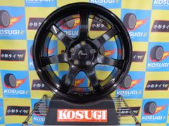 中古ホイール　18インチ　Gスピード　G-SPEED　G-03　7.5J-18　5H114.3　+38　4本セット　ブラック　神奈川県