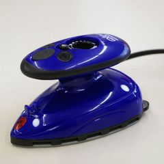 【 mire 】 ミニスチームアイロン 国内・海外対応 ～ 小さいながらもスチームアイロン機能搭載モデル : VM-02T (ブルー) [ブルー]のサムネイル