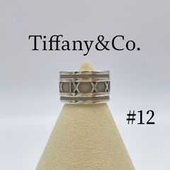 â˜…Tiffany & Co.ãƒ†ã‚£ãƒ•ã‚¡ãƒ‹ãƒ¼ ã‚¢ãƒˆãƒ©ã‚¹ SV925 12å�· ãƒªãƒ³ã‚°