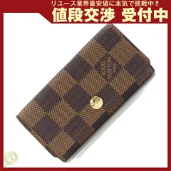  ルイヴィトン 4連キーケース ダミエ ミュルティクレ4