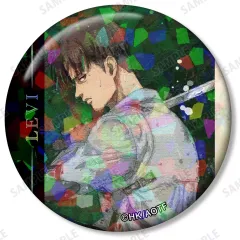 進撃の巨人 リヴァイ缶バッジ 30点 非売品 進撃の巨人 リヴァイ・ハンジ 缶バッジセット Blu-ray