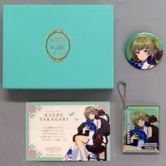 [중고] 상품 세트 타카가키 카에데 선물 세트 [아이돌 마스터 신데렐라 걸스 × animatecafe]