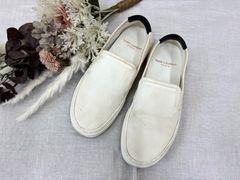 SAINTLAURET　スニーカー　スリッポン　ホワイト　35.5
