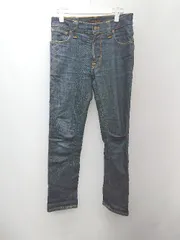 ◇ Nudie Jeans ヌーディージーンズ シンプル カジュアル デニム ジーンズ パンツ サイズW29 L32 ネイビー レディース P  【1308240000651】
