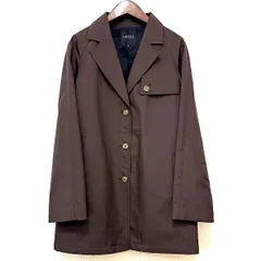 #anc ランバン LANVIN ジャケット 40 茶 コート 金ボタン レディース [814329]のサムネイル