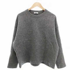 AUBETT super 140’s pile melton pullover SUPER140's PILE MELTON PULLOVER - WUNDER