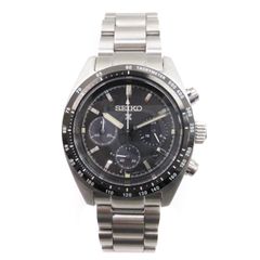 セイコー SEIKO PROSPEX SPEEDTIMER プロスペックス スピードタイマー 腕時計 ソーラー 電波 クロノグラフ デイト SS SBDL091 文字盤ブラック ■SM3