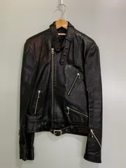 希少⭐︎REDMOON カウスキン レザー シングルライダースジャケット 希少色 希少⭐︎REDMOON カウスキン レザー シングルライダース