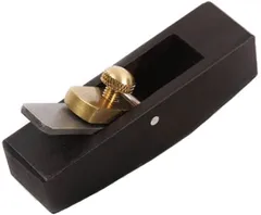 Active Island 豆カンナ 黒檀 革漉き レザークラフト 皮革 工具 a990(反)