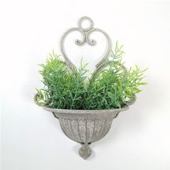 ガーデニング雑貨 植木鉢 プランター ブリキポット ブリキ バケツ 鉢 鉢カバー ガーデン雑貨 ガーデニング 雑貨 アンティーク ナチュラル おしゃれ かわいい HANG アンティークウォールポット TD-KA540028-60