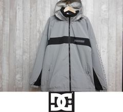 【新品:SALE】25 DC SNOW STAND ZIP JACKET - Lサイズ - Grey(GRY) 正規品 スノーボード ウェア ジャケット